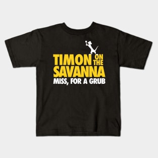 Timon on the Savannah Kids T-Shirt